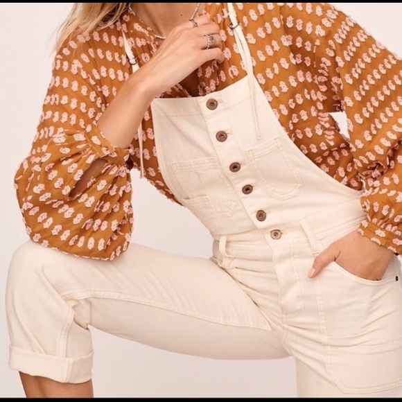 NWOT Anthropologie Overalls size 28 - Picture 5 of 8